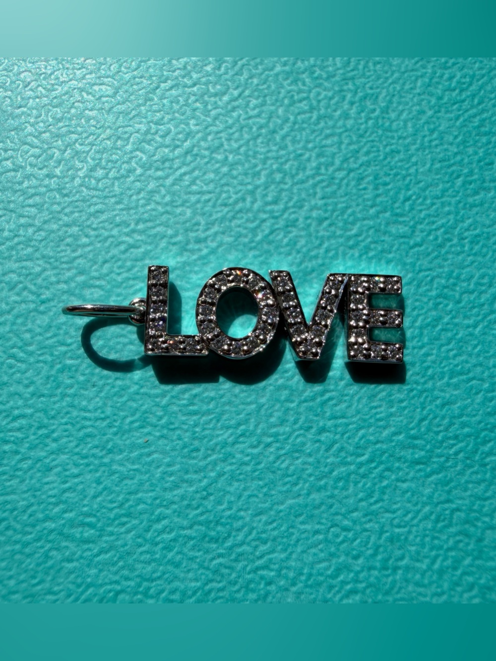 RARE Tiffany & Co.Platinum & Diamonds Charm